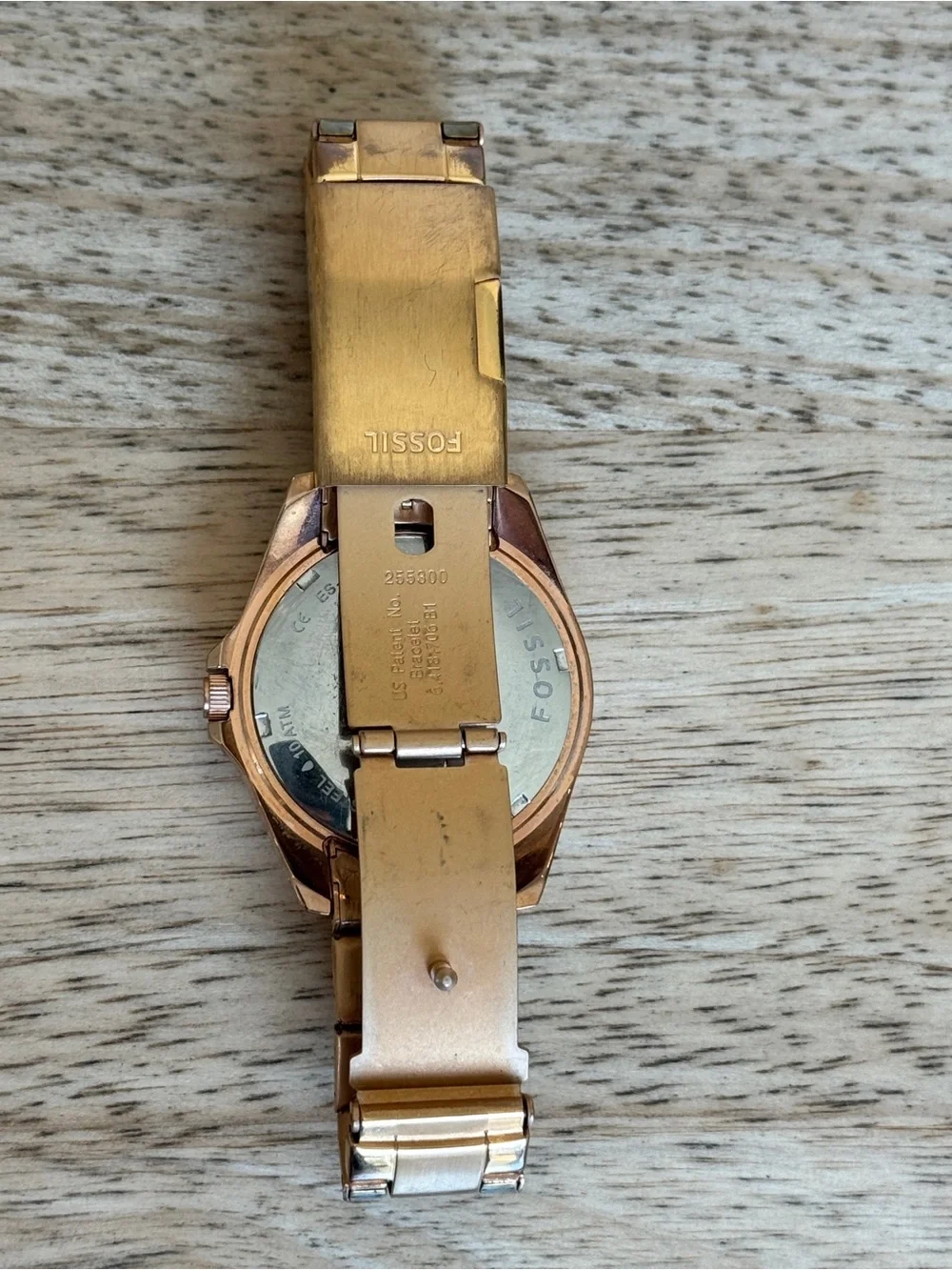 Fossil Women’s Rose Gold Chronograph Bracelet Watch